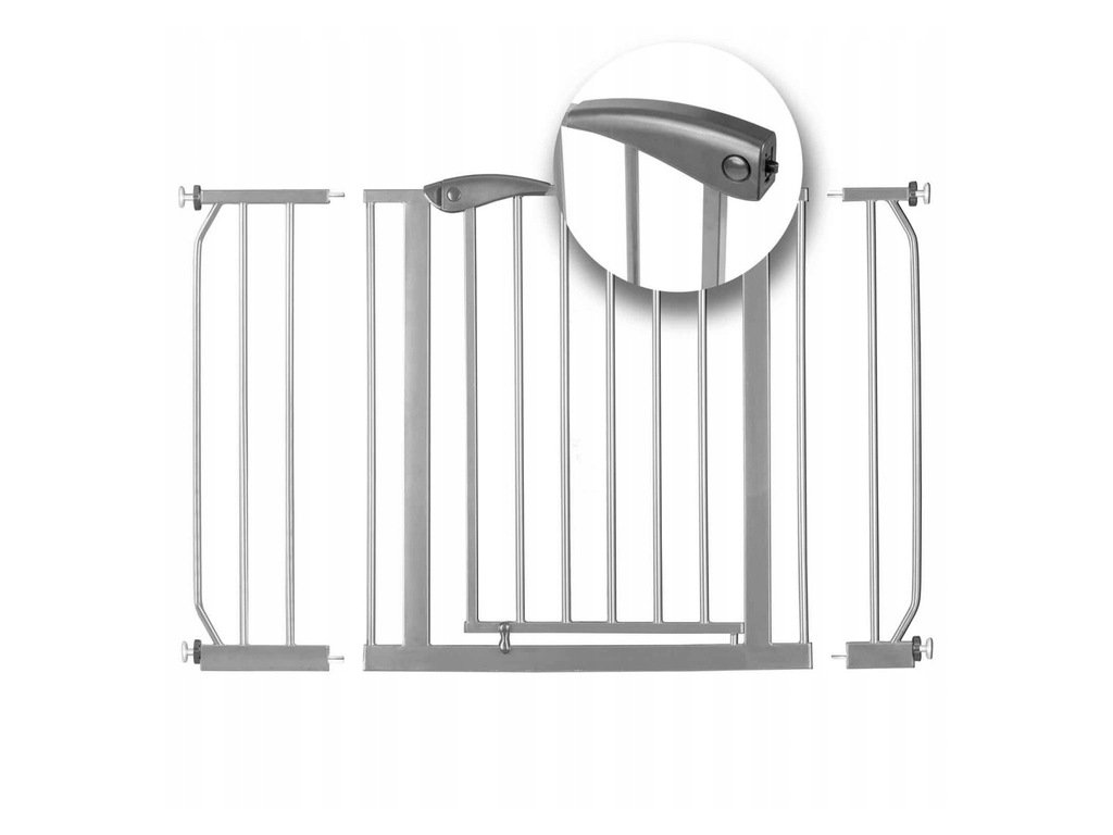 ShopJK GYERMEK AKADÁLY- SZÜRKE, 75-115 CM