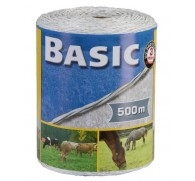 shopJK VEZETŐHUZAL BASIC 500 M, 0,16 X 3 NIRO, FEHÉR