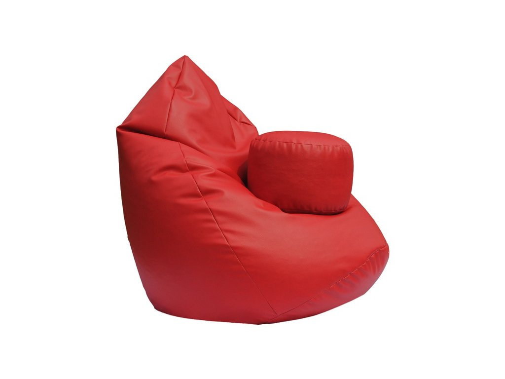 ShopJK ÜLŐZSÁK XXXL + LÁBTARTÓ PIROS 120X100X75CM