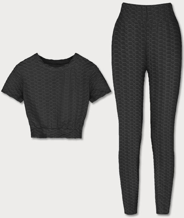 shopJK KÉTRÉSZES SZETT - LEGGINGS ÉS TOP M4566