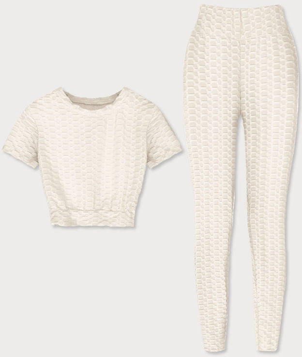 shopJK KÉTRÉSZES SZETT - LEGGINGS ÉS TOP M4566