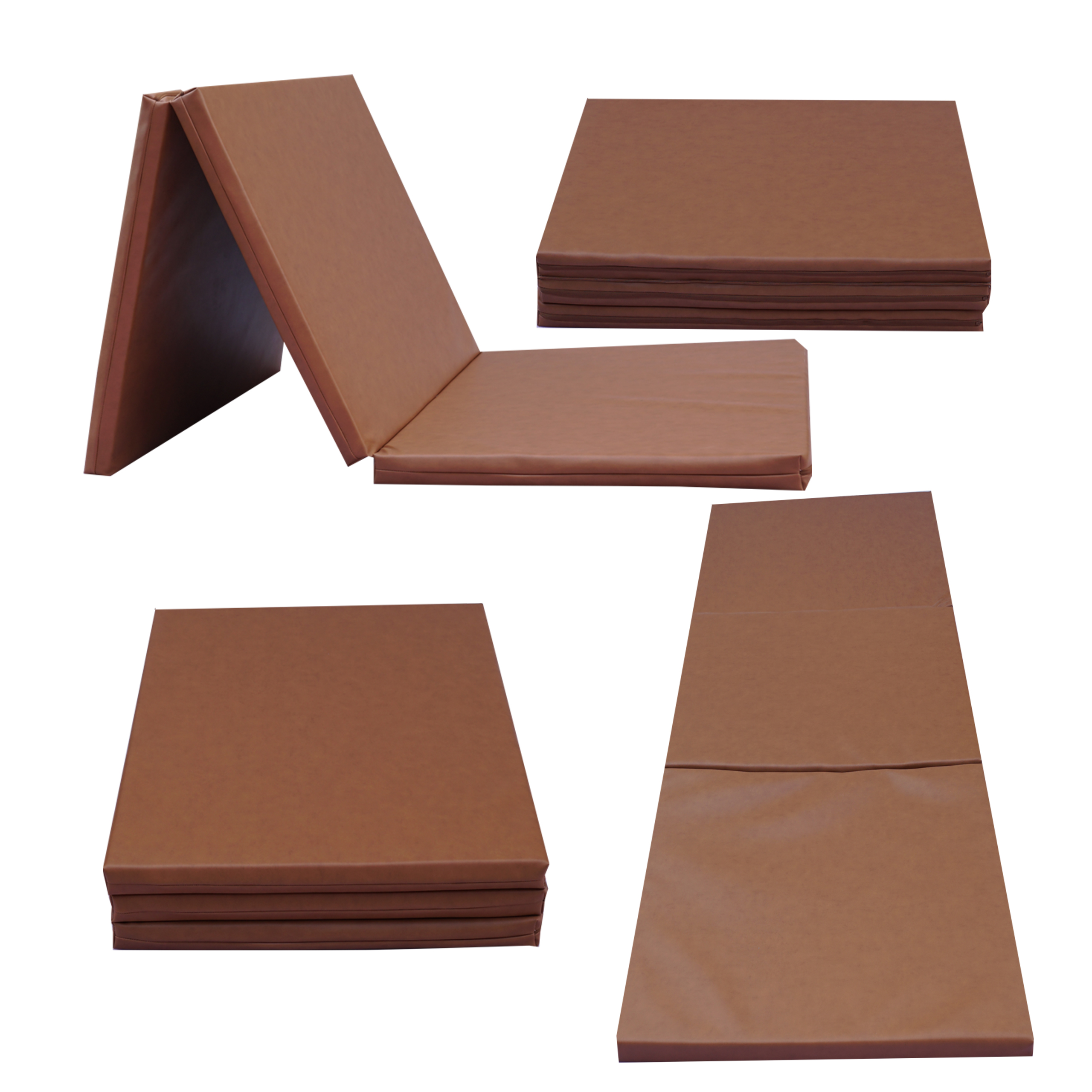 shopJK TORNASZŐNYEG 195x85x15 CM BARNA (T25)