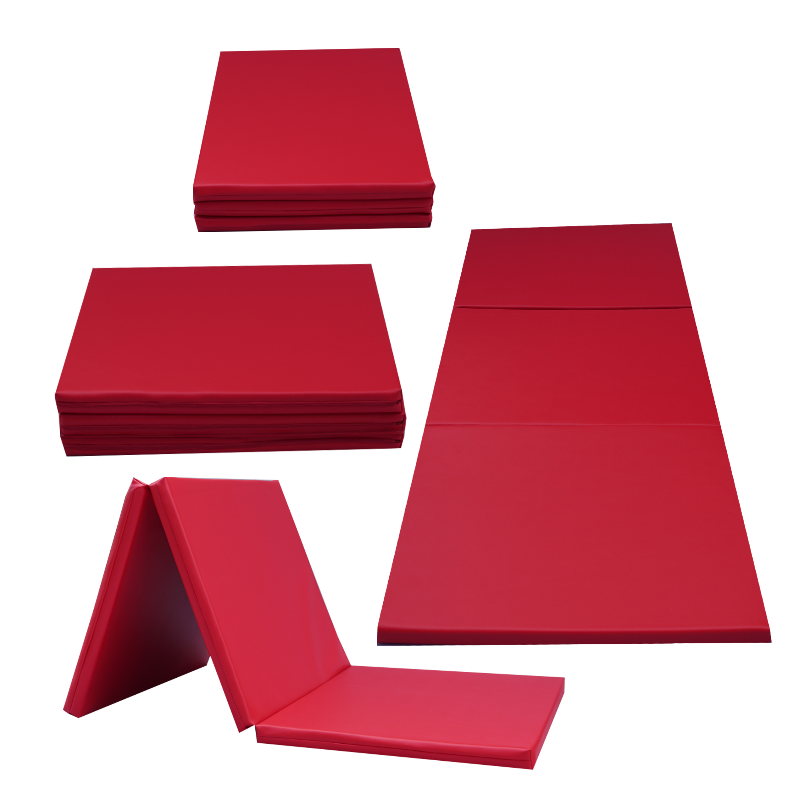 shopJK TORNASZŐNYEG 195x85x15 CM PIROS (T25)