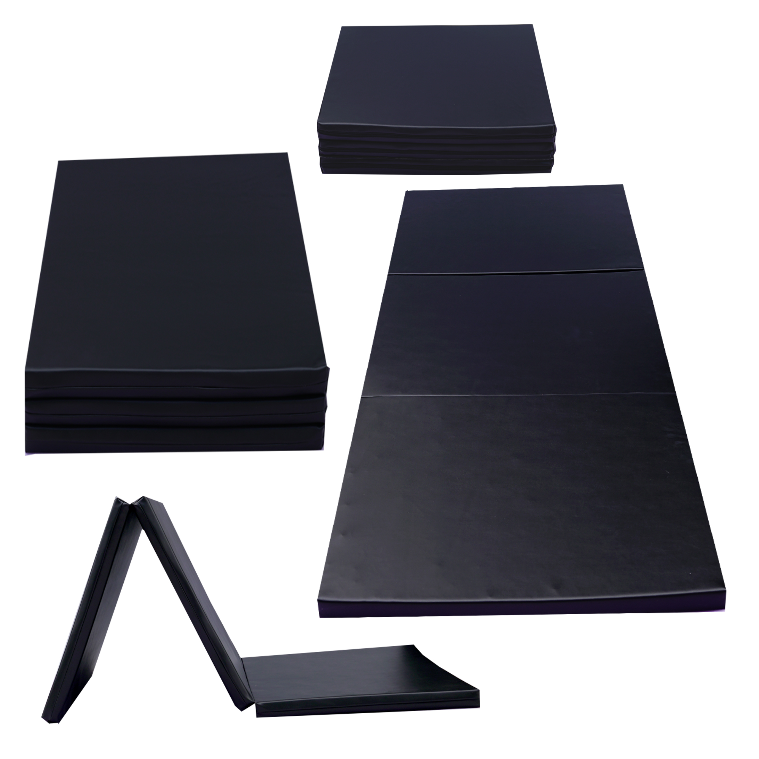 shopJK TORNASZŐNYEG 195x85x15 CM FEKETE (T25)