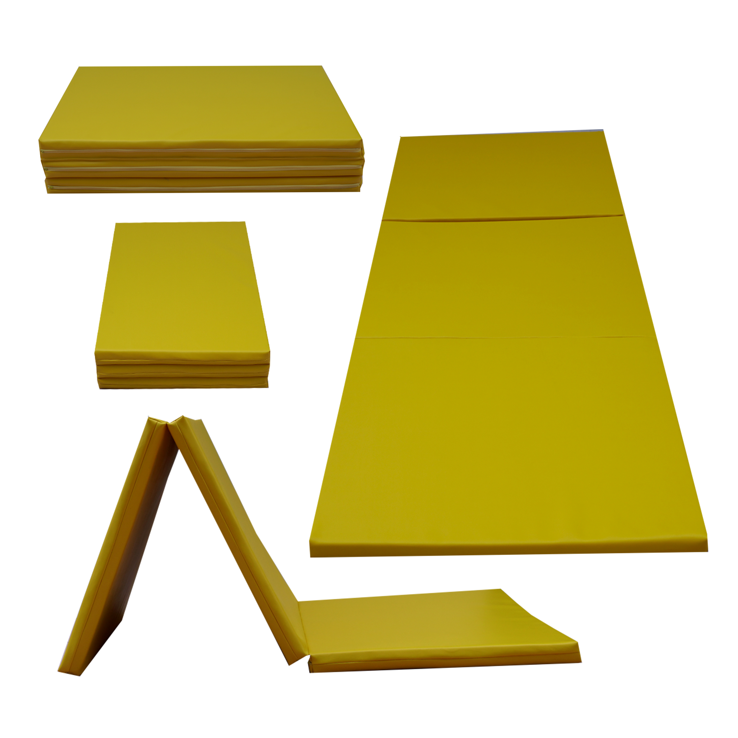 shopJK TORNASZŐNYEG 195x85x15 CM SÁRGA (T25)