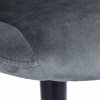 2473krzeslo barowe hoker cydro velvet grafitowy aksamit 6