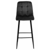 3002hoker krzeslo barowe hamilton czarny velvet 4