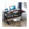 biurko komputerowe biurowe z polka 80 x 40 cm stl04cz