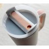 duzy pojemny kubek termiczny z uchwytem i slomka termos 1l kremowy cup01 (4)