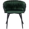Étkezőszék zöld velúr Empoli