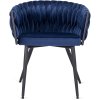 Étkezőszék kék velúr Empoli