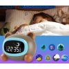 Inteligentny zegar budzik LED dla dzieci mis Waga produktu z opakowaniem jednostkowym 0 28 kg