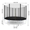 pol pl Trampolina ogrod 305cm zewn siatka 4 nogi T5560 12421 6 (1)