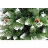 2223 2 vianocny stromcek borovica zasnezena so siskami 220 cm