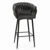 Barová stolička Latina tmavo šedá