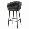 Barová stolička Latina tmavo šedá