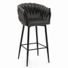Barová stolička Latina tmavo šedá
