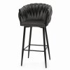 Barová stolička Latina tmavo šedá