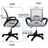 Ergonomic zöld forgós irodai szék KO25ZIE