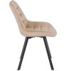 Étkezőszék Rick velúr bézs