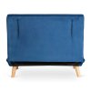 Összecsukható fotel Marry 2 sötétkék velúr
