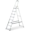 Háztartási alumínium létra 8 lépcsőfok