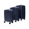 Sötétkék bőröndök