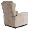 Spencer bézs kordbársony fekvőfotel