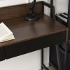 CASS íróasztal 120 cm sötétbarna