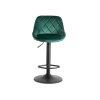 Bársony bárszék zöld Eda