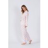 Női világos rózsaszín pizsama Ewi