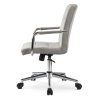 Forgatható irodai szék szürke velúr Astro