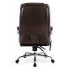 Állítható irodai szék barna ekobőr Giorgio  + ingyenes masszázsfunkció