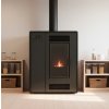 Pelletkályha 12 kW Aria Black