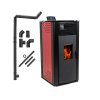 Pelletkályha 15 kW Garen Red