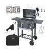 Prémium XXL öntöttvas kerti grill