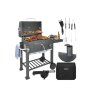 Prémium XXL öntöttvas kerti grill
