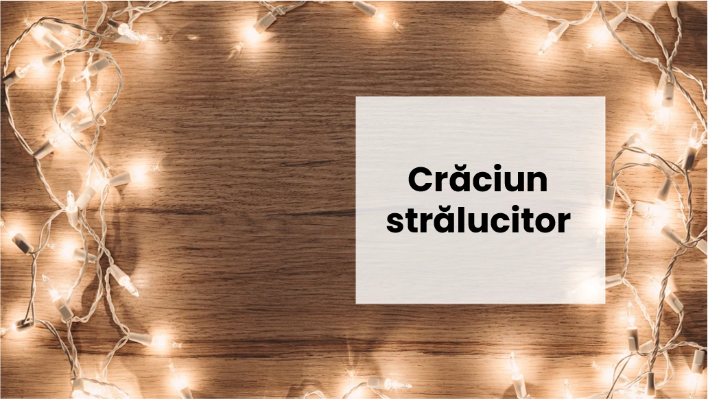 LUMINILE DE CRĂCIUN NU TREBUIE SĂ FIE FOLOSITE DOAR ÎN TIMPUL SĂRBĂTORILOR