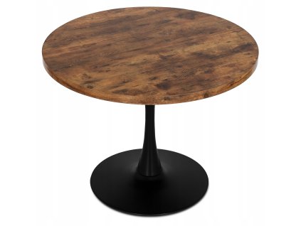 Masa rotunda Lino 100 cm stejar rustic