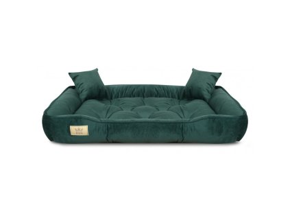 pat pentru câine velur verde 115 x 95