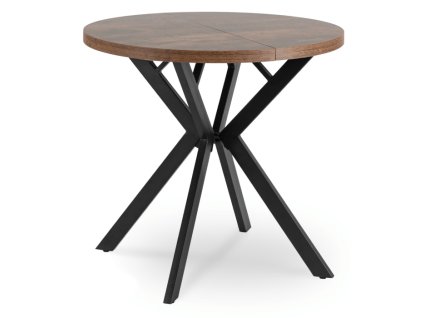Masa rotundă extensibilă 80 - 160 cm stejar rustic Dorian