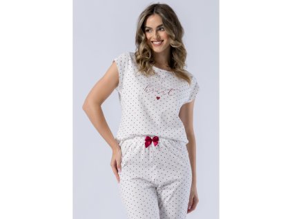 pijama pentru femei cu inimioare