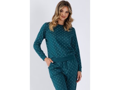 Pijama pentru femei verde Nikol