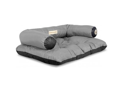leCulcuș impermeabil pentru câine Sofa gri vedere din lateral