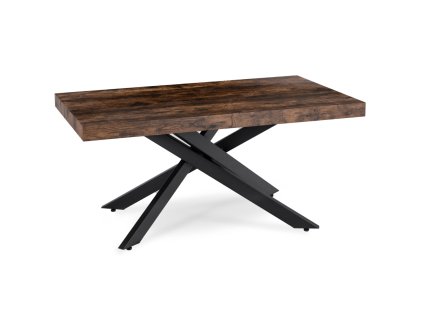 Masă Hampton în decor rustic din stejar