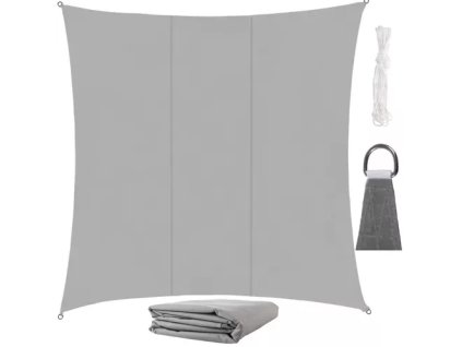 Pânză de soare impermeabilă 3 x 2 m gri