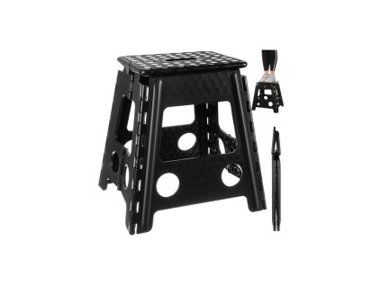 Scaun pliabil negru