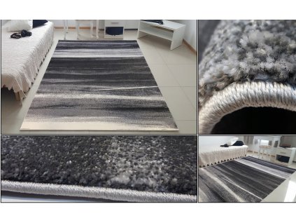 KOBEREC SUMATRA S KRÁTKYM VLASOM  ŠEDÝ  C194A - FMF66 (Rozmery 140 x 190)