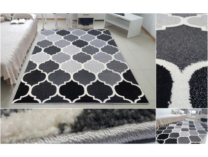 Dywan Sumatra Koniczyna Nowoczesny 80x150 MIX Marka inna