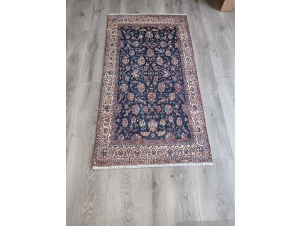 44043 plochy tkany koberec banco 75x150 cierny p1050